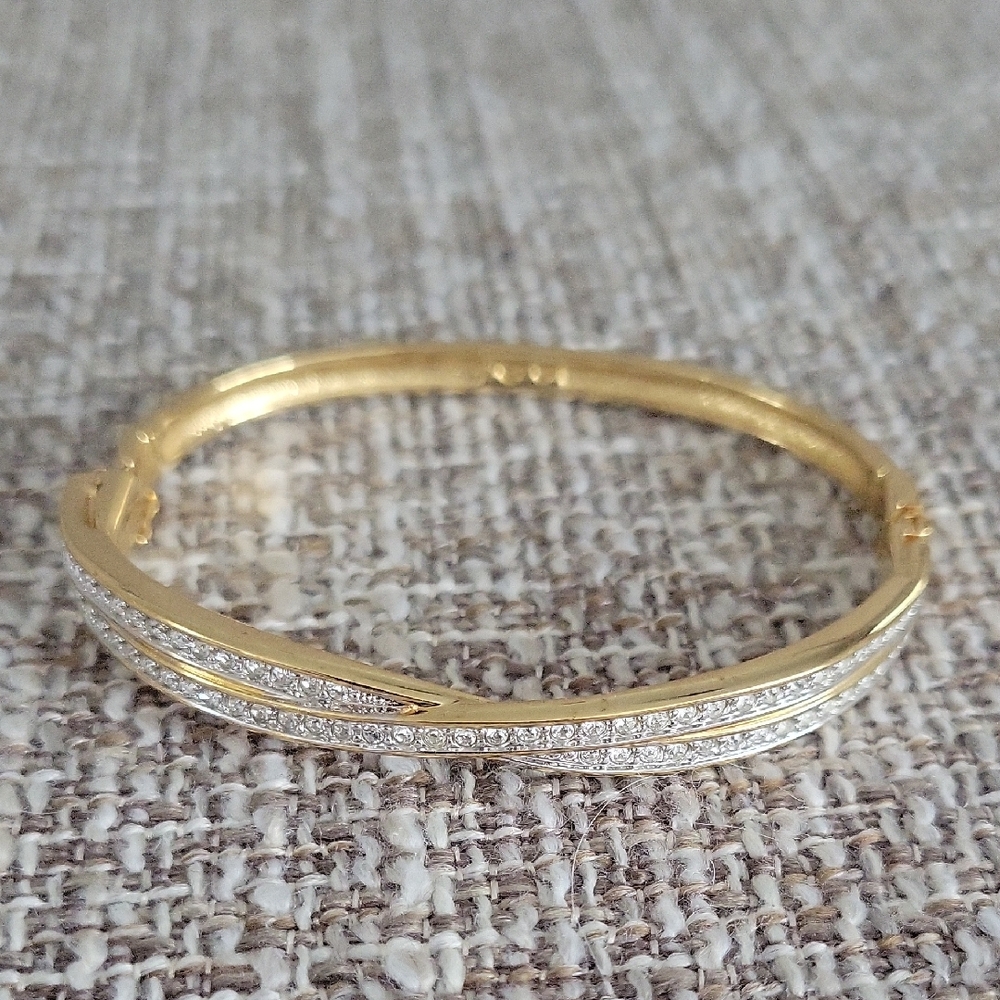 Swarovski Gold Plated Braclet